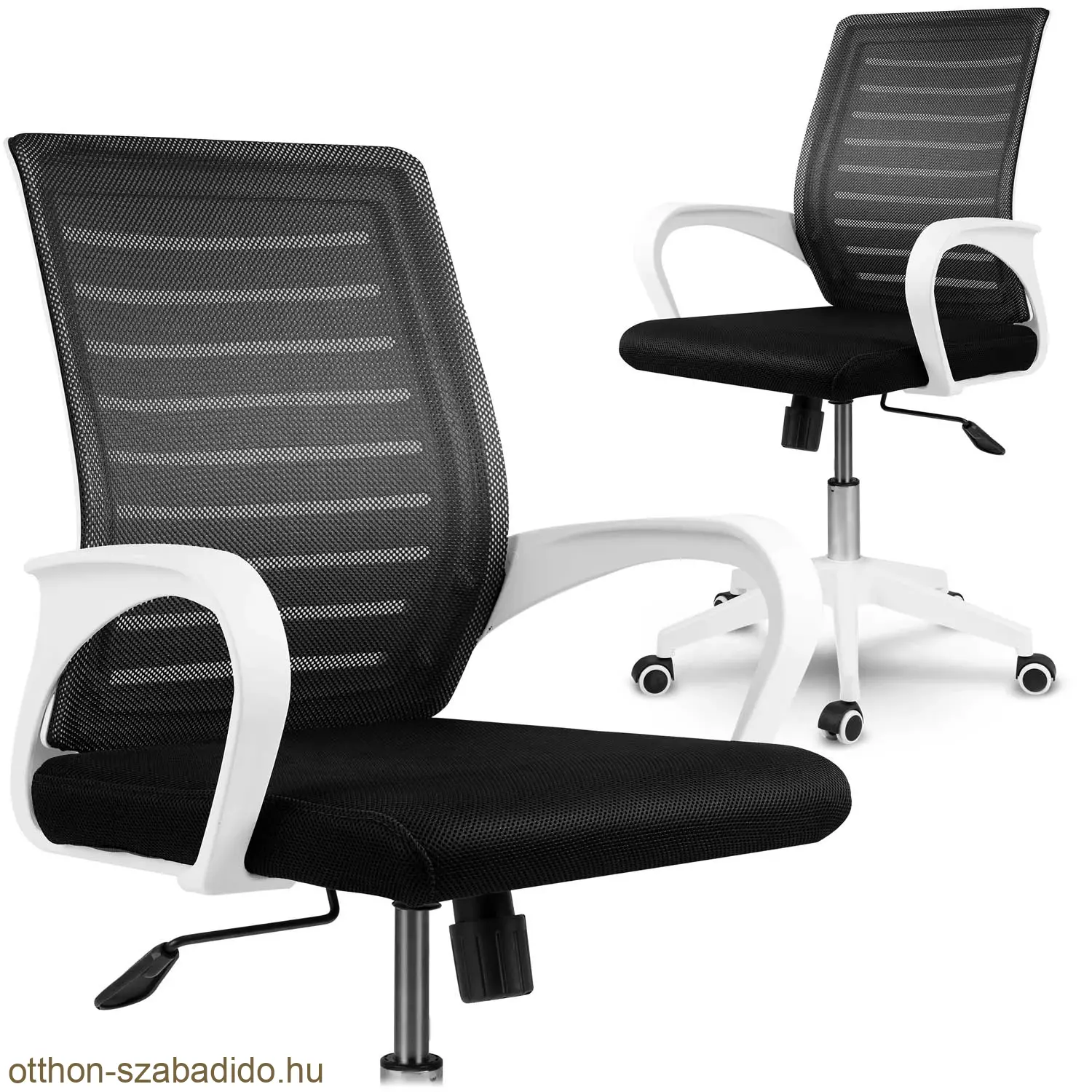 SOFOTEL mikrohálós irodai szék Batura fekete-fehér