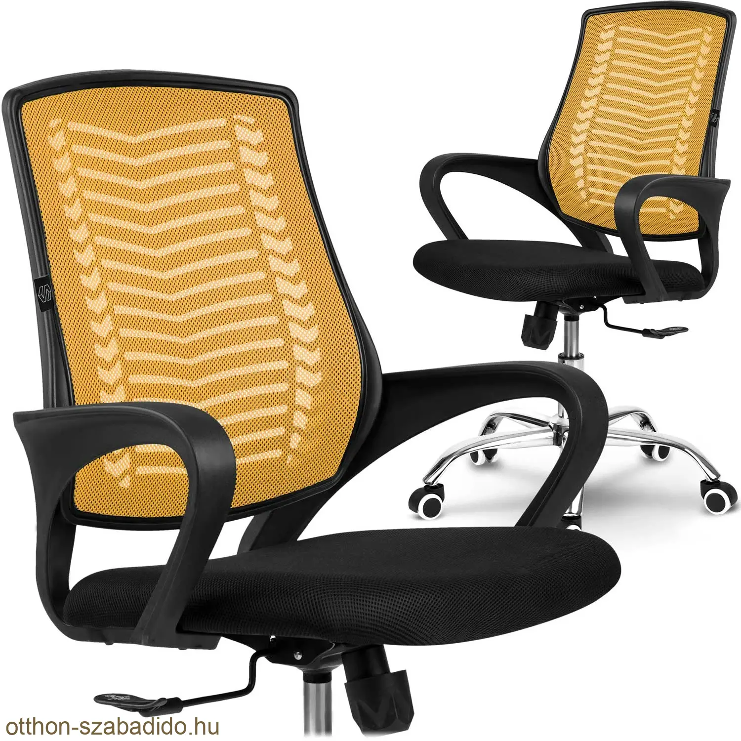 SOFOTEL mikrohálós irodai szék Denar narancssárga