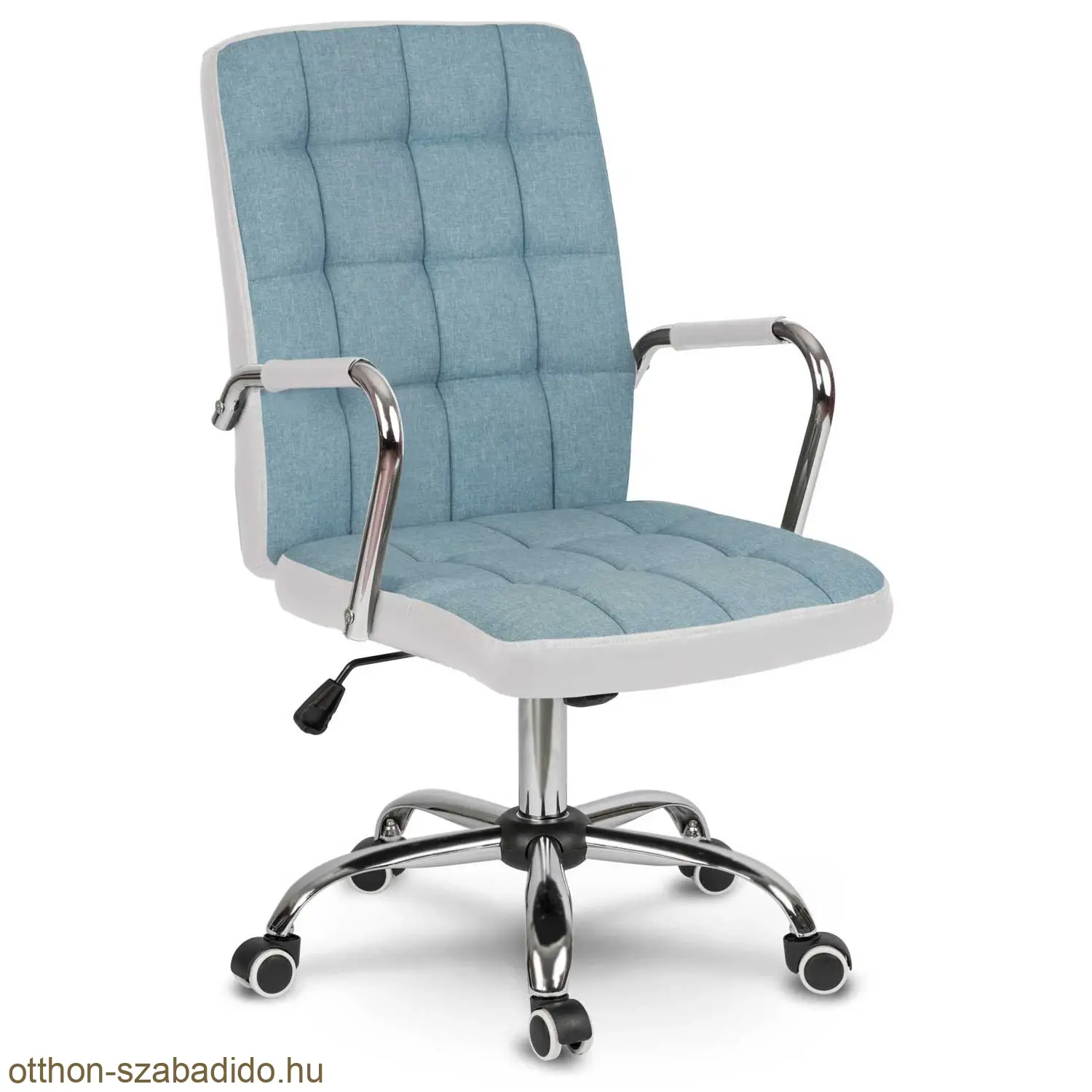 SOFOTEL  szövet irodai szék Benton kék-fehér