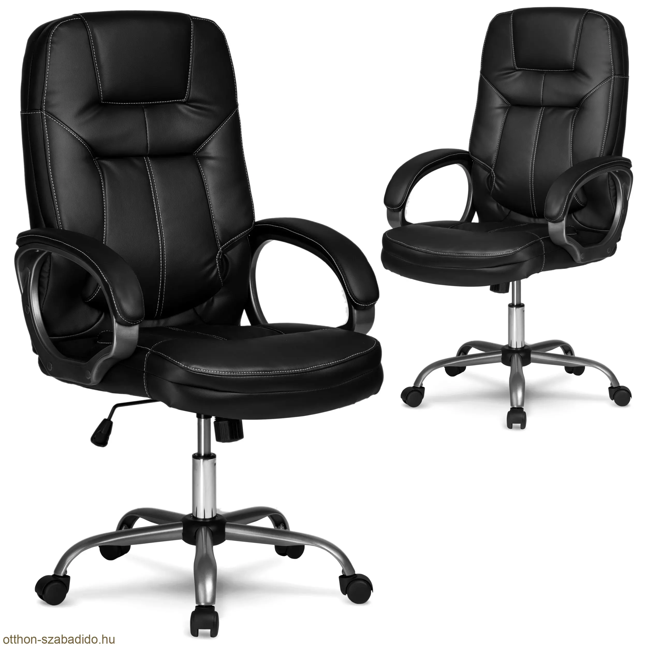 SOFOTEL bőr irodai szék Executive 355 fekete 
