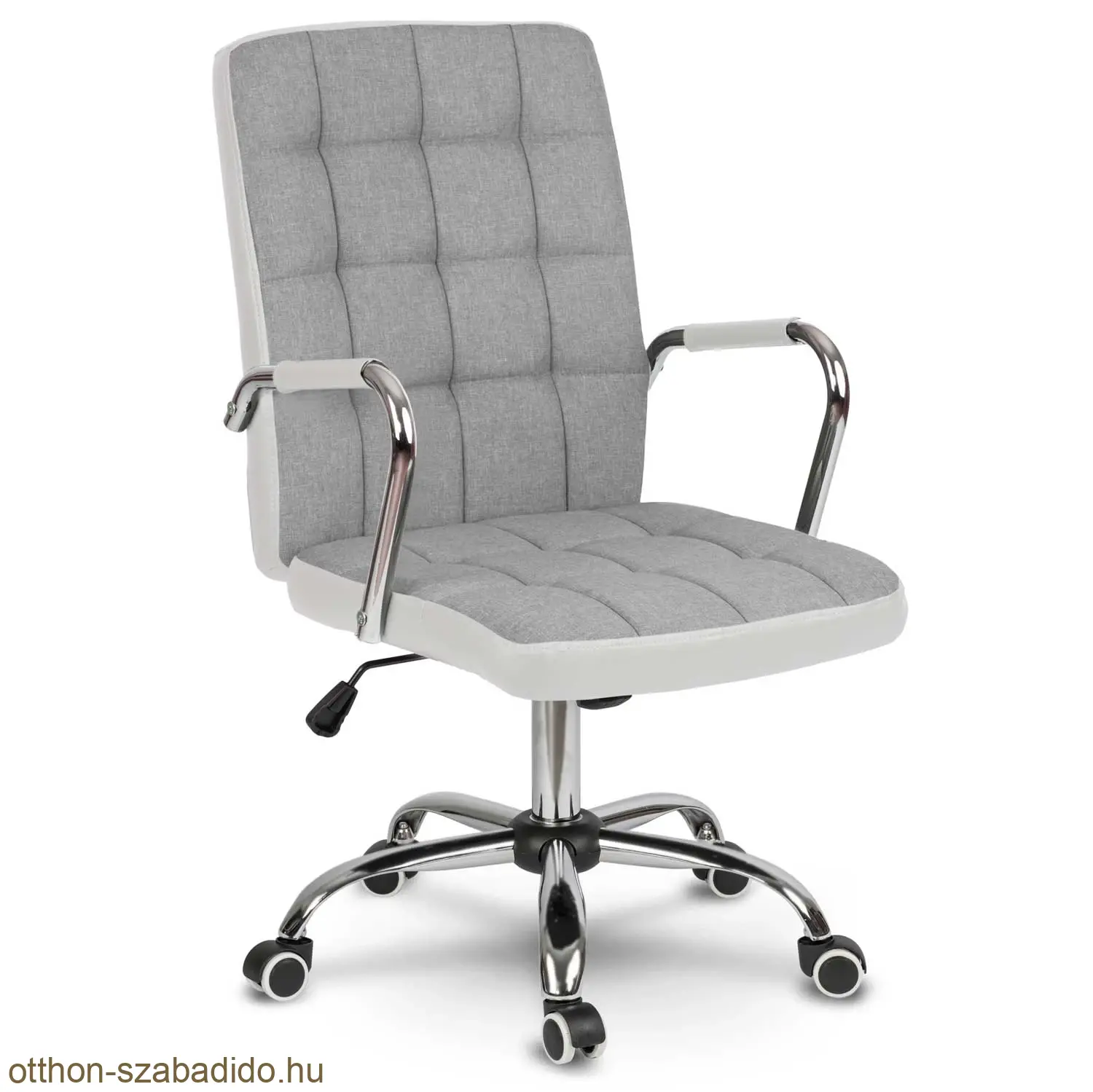 SOFOTEL  szövet irodai szék Benton szürke - fehér