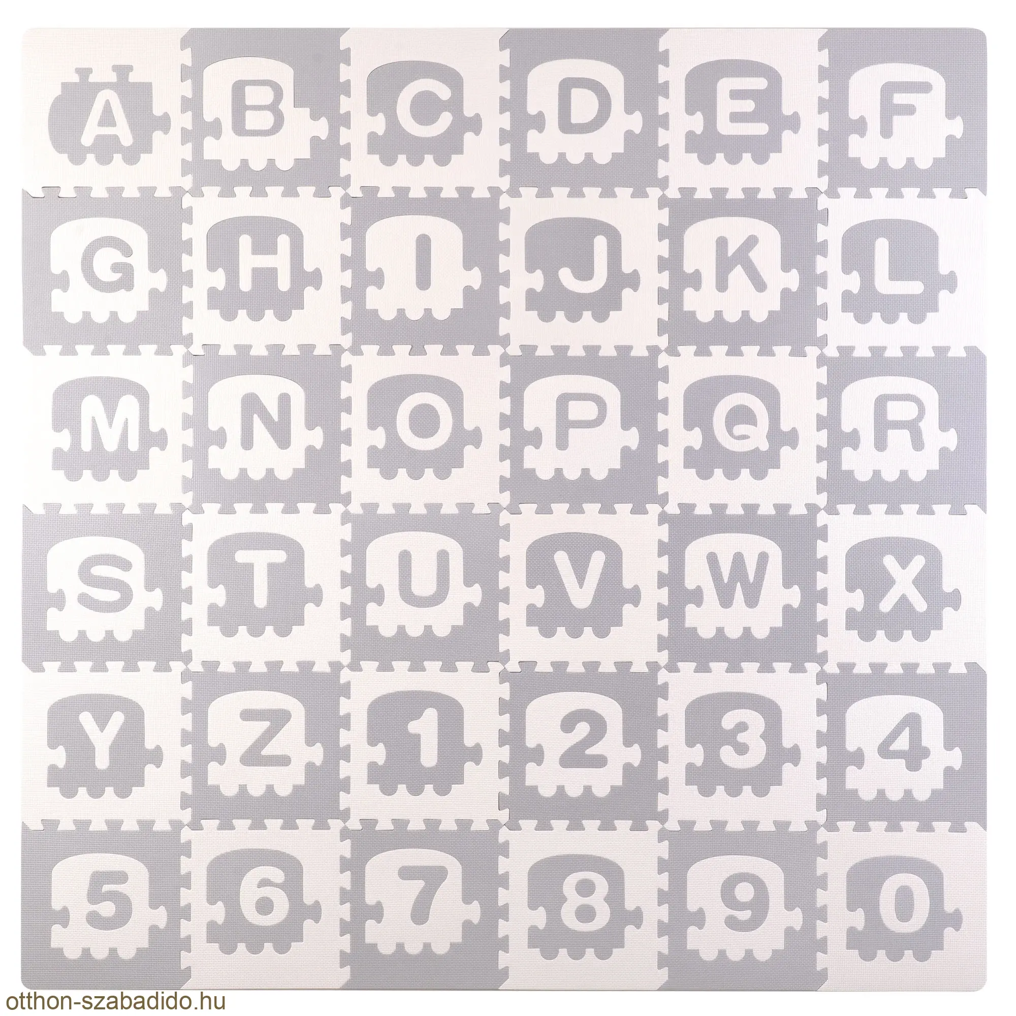 Ricokids Nagy habszivacs szőnyeg, puzzle, vonat, 36 betű