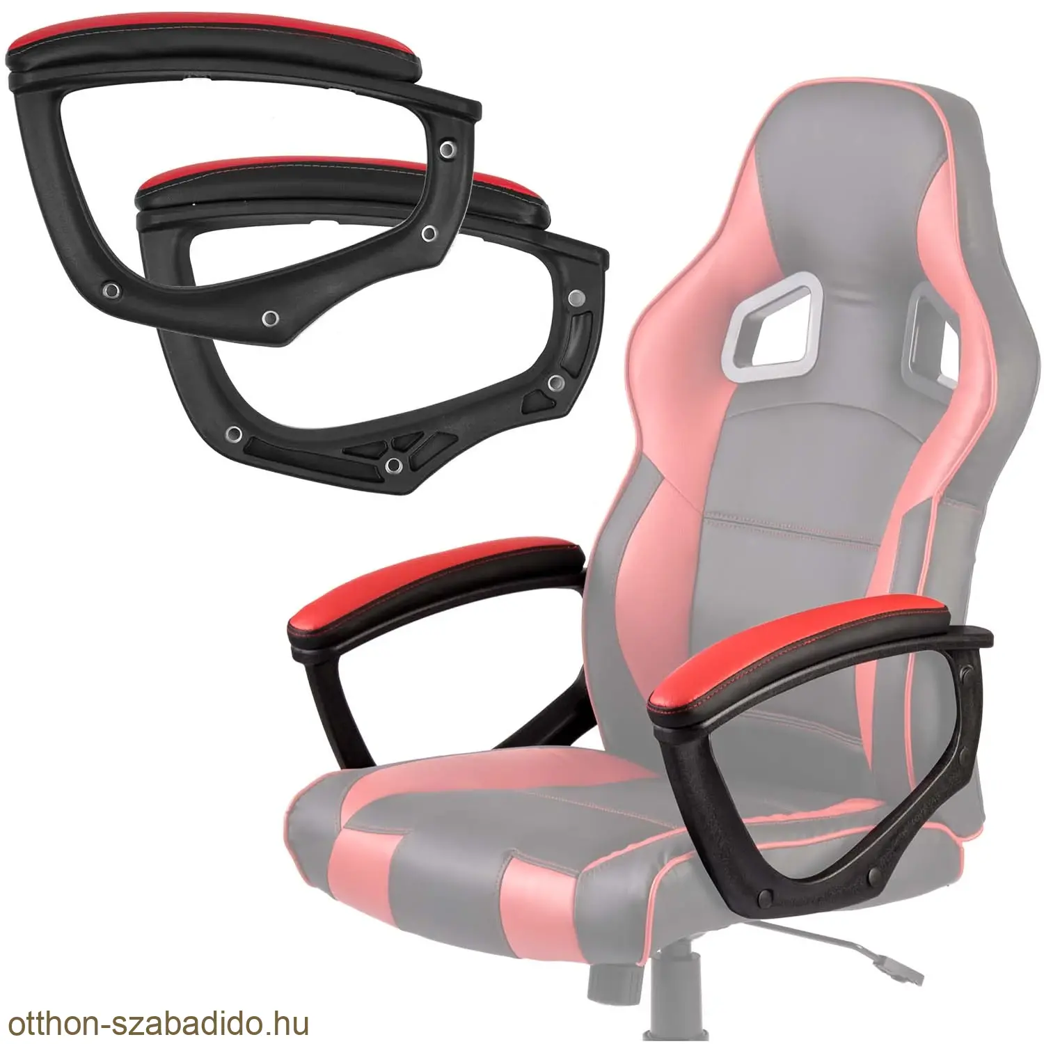 Sofotel Surmo székhez karfa , fekete-piros