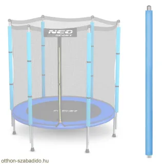 Neo-Sport trambulin felső rúd, külső hálóval szerelthez,140 cm, kék