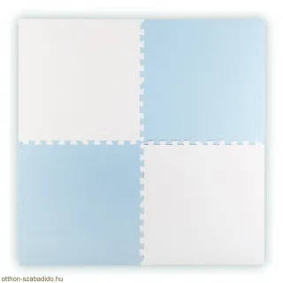 Nagy kék-fehér Ricokids puzzle oktatási habszőnyeg