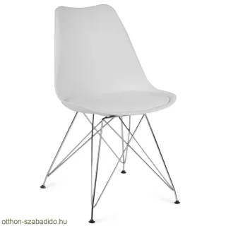 SOFOTEL modern skandináv stílusú szék, Kapra - fehér